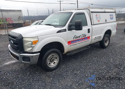 2011 Ford F-250 Xl from USA, damaged, VIN 1FTBF2B67BEA30056